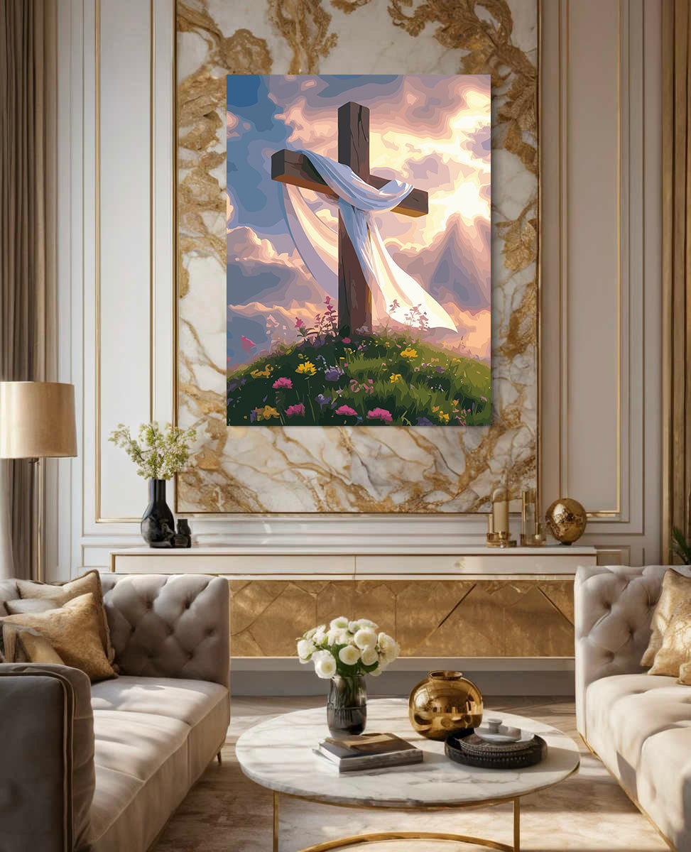 Set Pictură pe numere – Învierea Domnului 6369