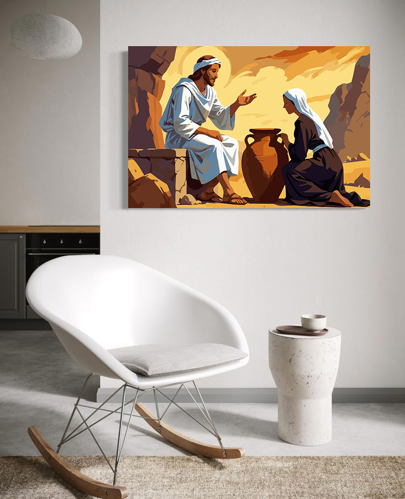 Set Pictură pe numere – Darul Apei Vii 6386