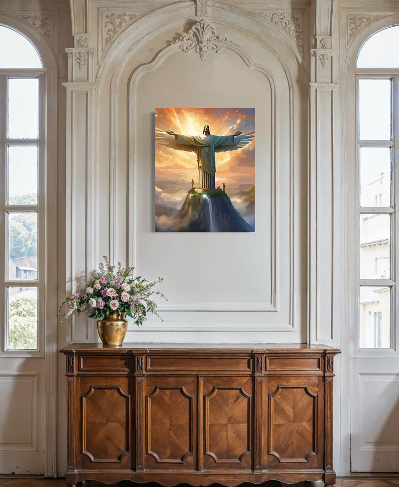 Set Pictură pe numere – Cristo Redentor 6391