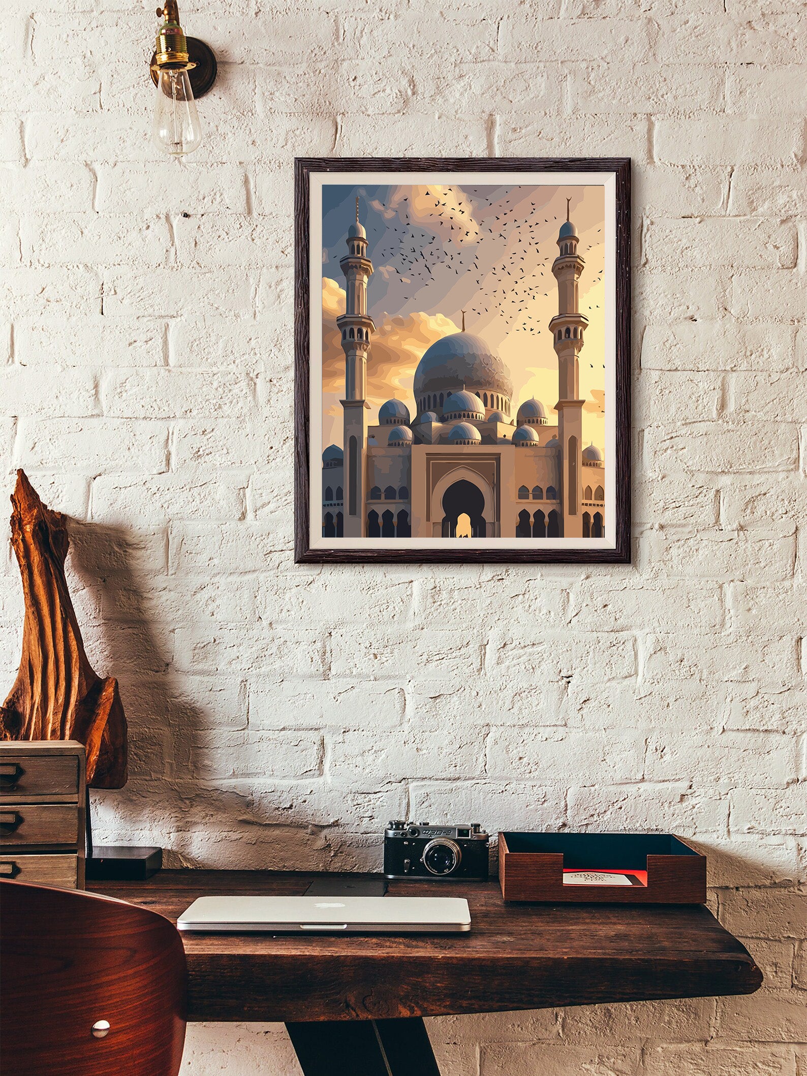 Set Pictură pe numere – Farul Cunoașterii Islamice 6394