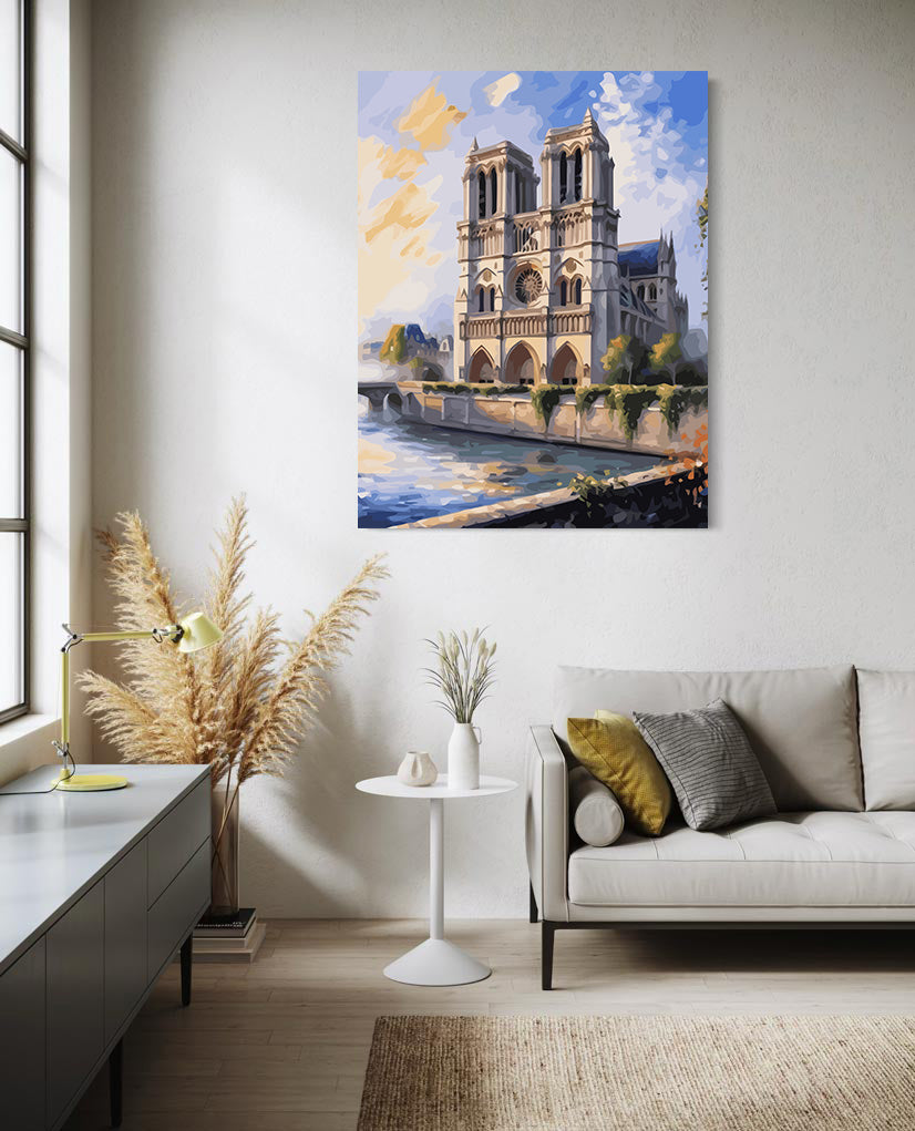 Set Pictură pe numere – Catedrala Notre Dame 6400