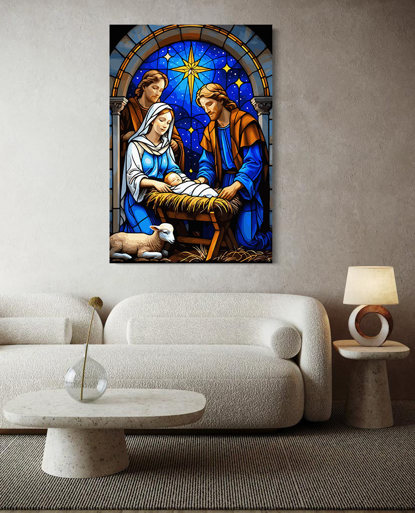 Set Pictură pe numere – Nașterea Domnului 6401