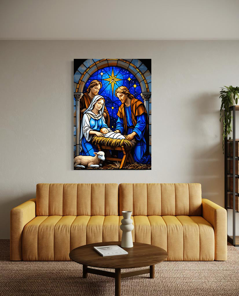 Set Pictură pe numere – Nașterea Domnului 6401