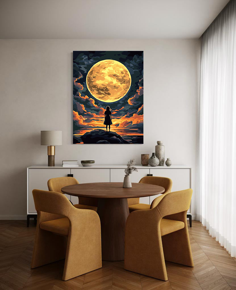 Set Pictură pe numere – De Vorbă Cu Lună 6424