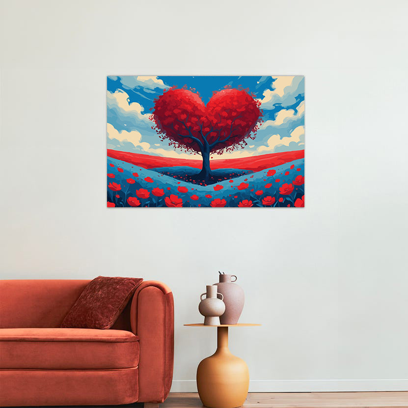 Set Pictură pe numere – Copacul Iubirii 6451