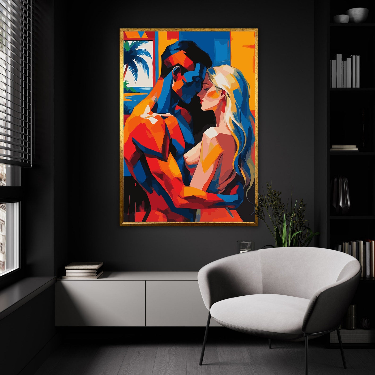 Set Pictură pe numere – Cuplu Îndrăgostit 6456