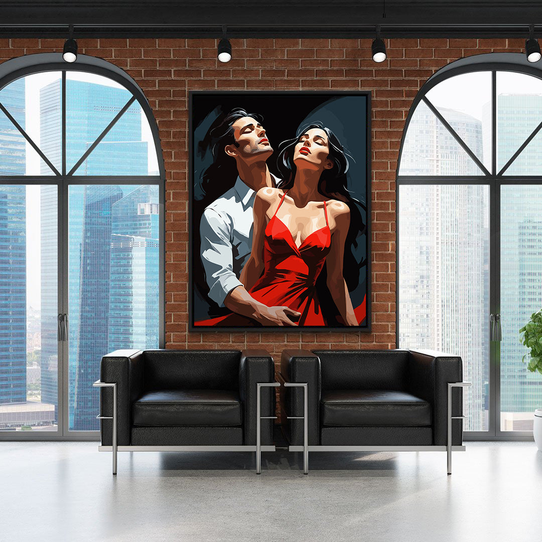 Set Pictură pe numere – Cuplu Sensual 6457