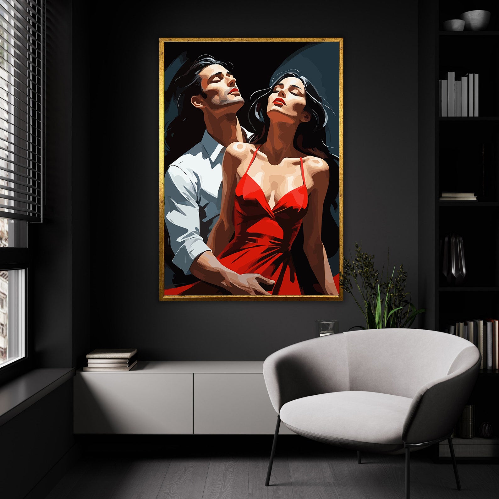 Set Pictură pe numere – Cuplu Sensual 6457