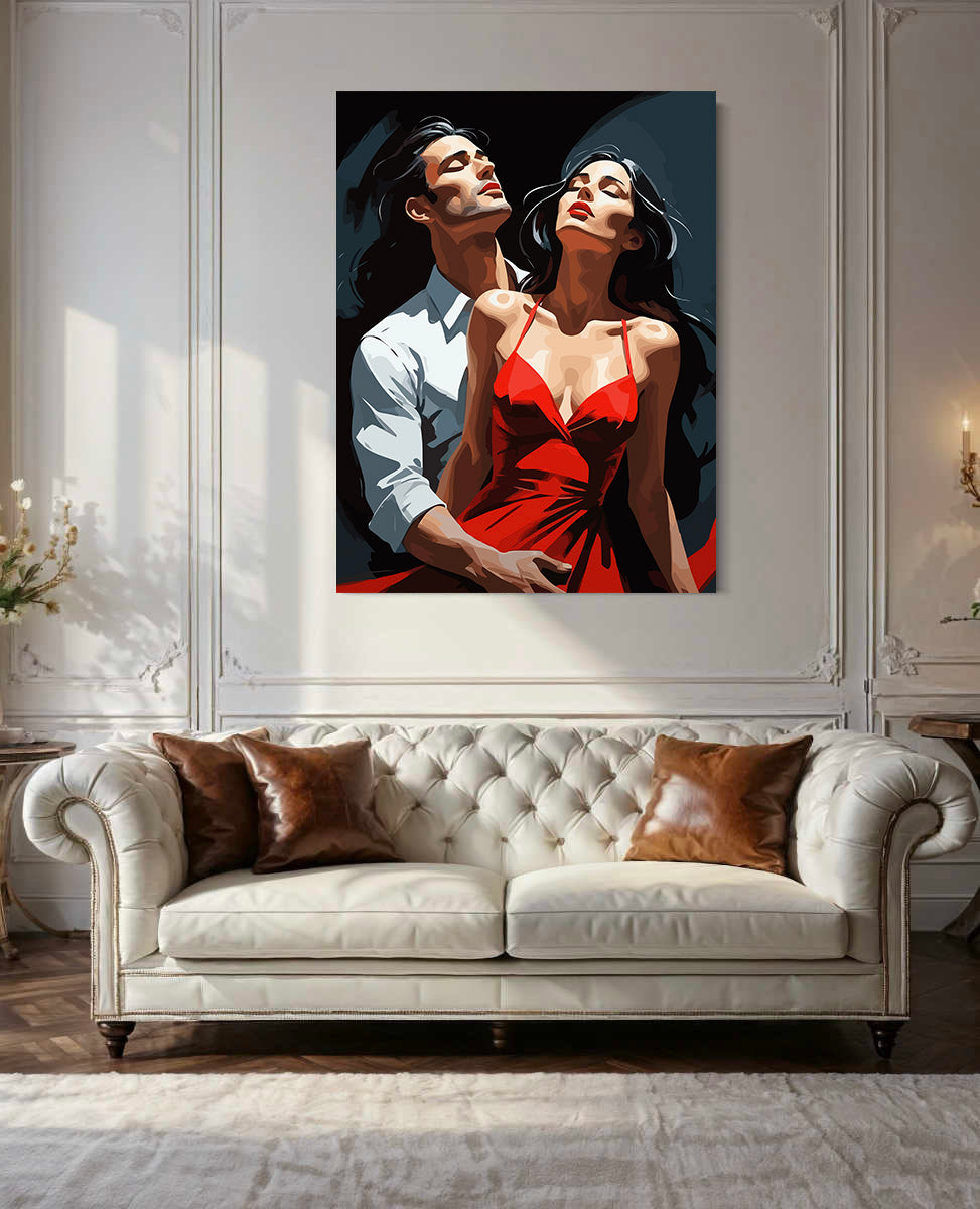 Set Pictură pe numere – Cuplu Sensual 6457