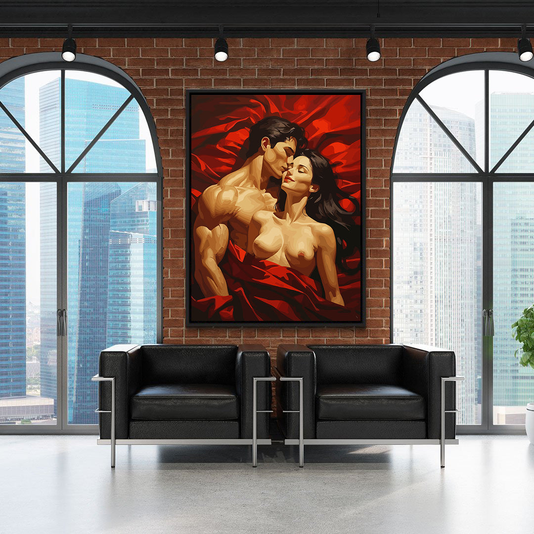 Set Pictură pe numere – Cuplu Sensual 6460