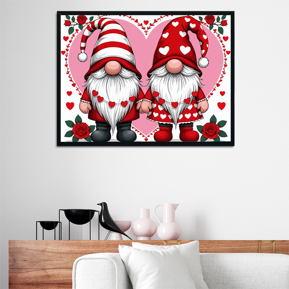 Set Pictură pe numere – Gnome In Love 6462