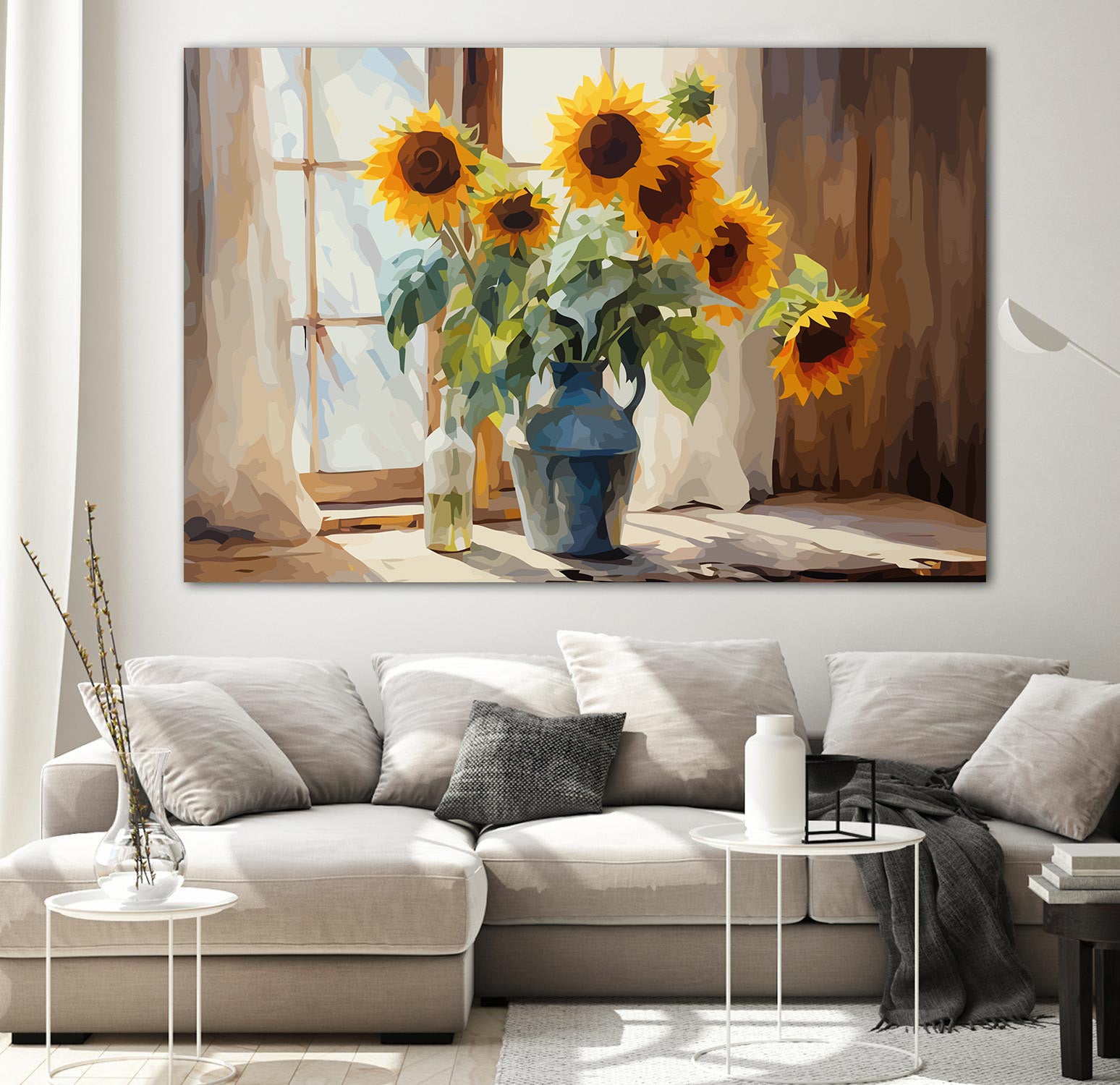 Pictura pe Numere Floarea Soarelui 6465