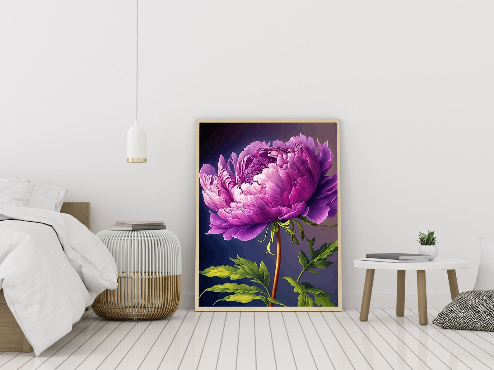 Pictura pe Numere Floarea Deosebita 6473