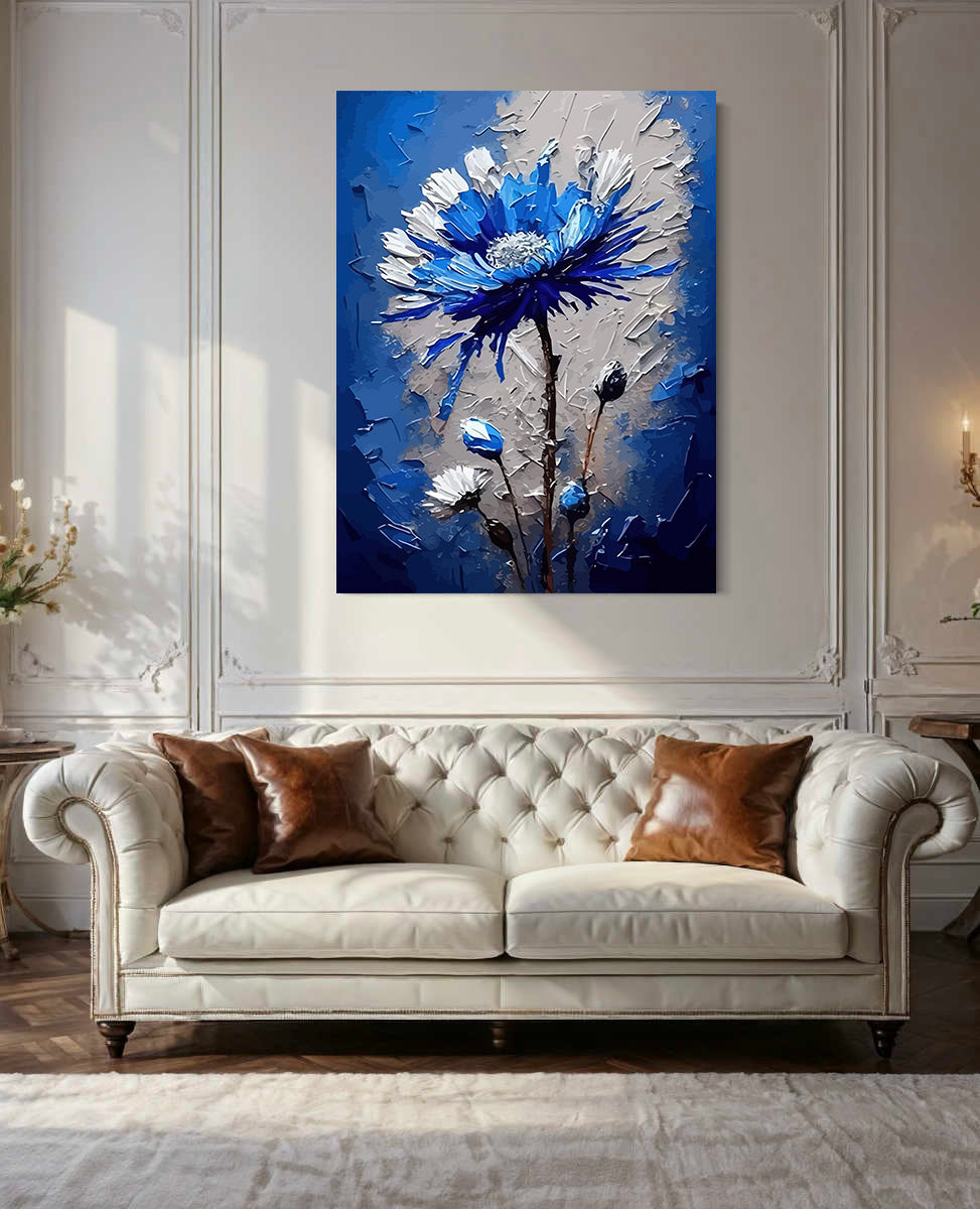 Pictura pe Numere Albastrele 6475
