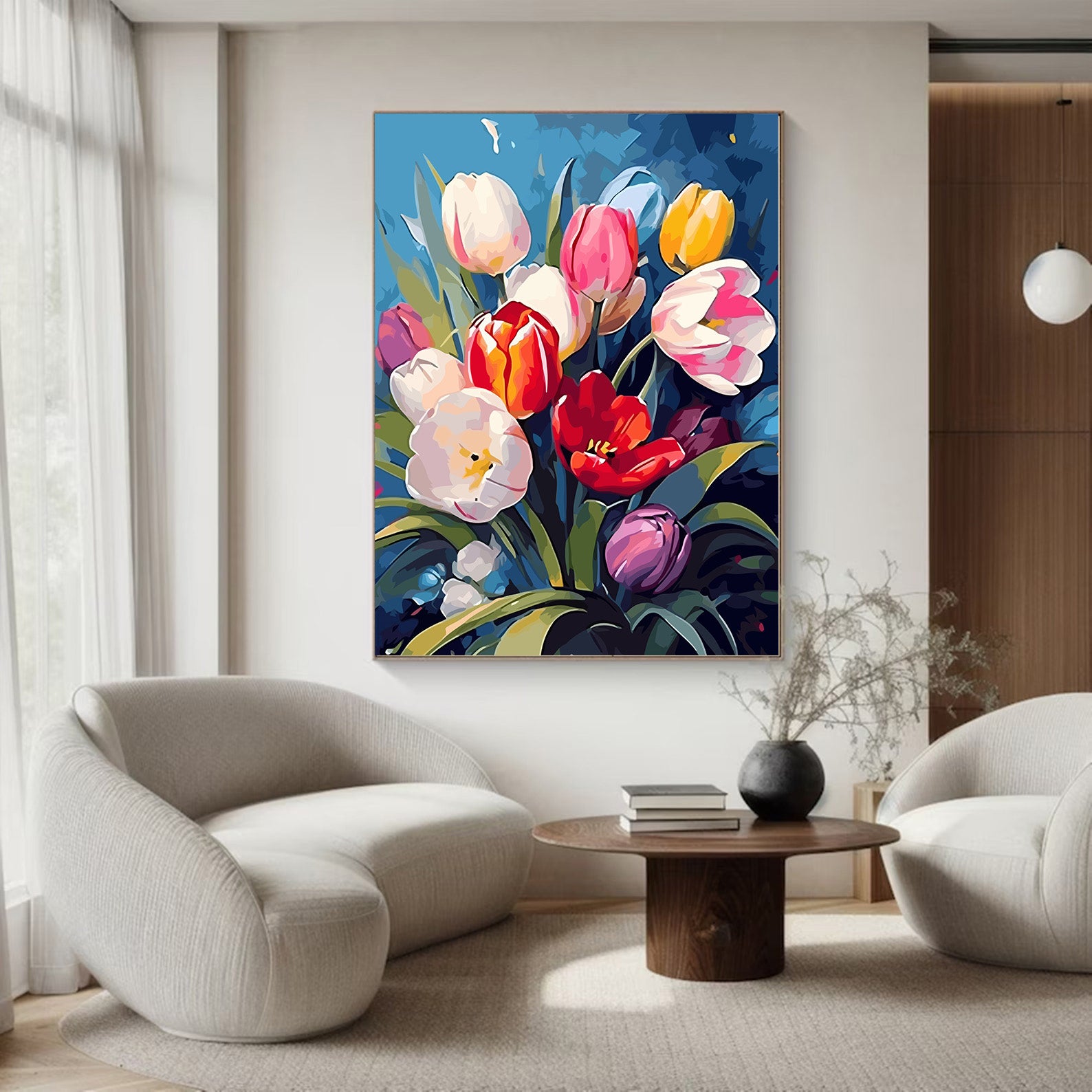 Pictura pe Numere Culorile Primaverii 6476