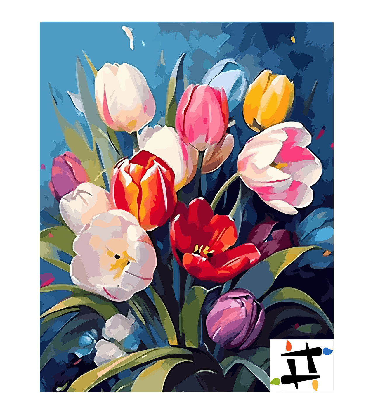 Pictura pe Numere Culorile Primaverii 6476