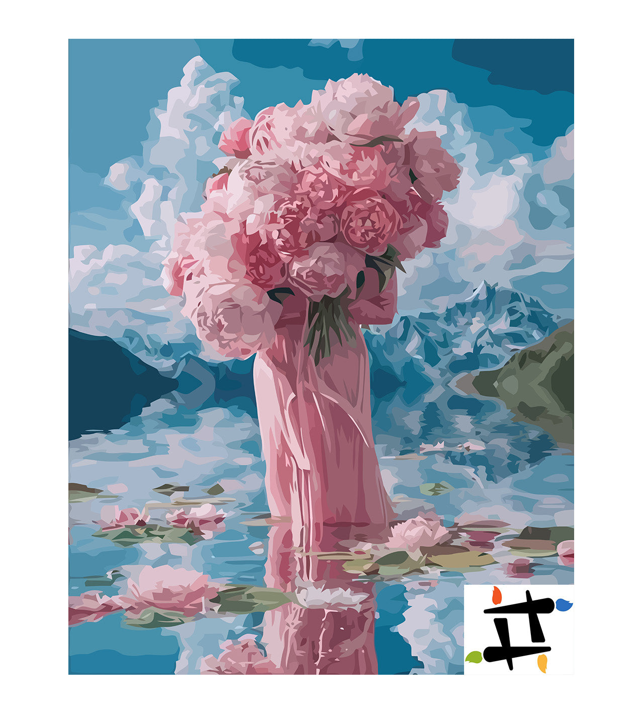 Pictura pe Numere – Visul lacului de cristal 6485
