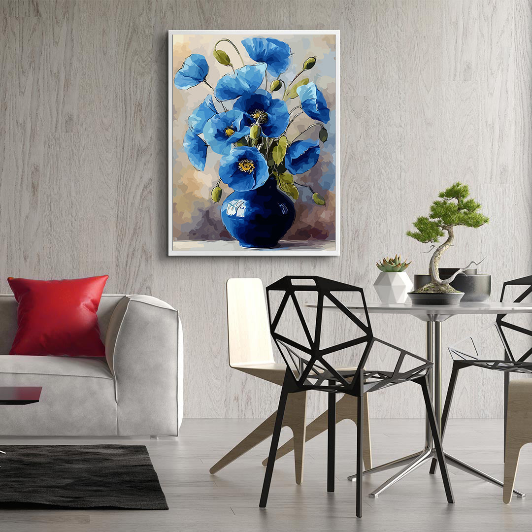 Pictura pe Numere – soapte de azur in amurg 6502