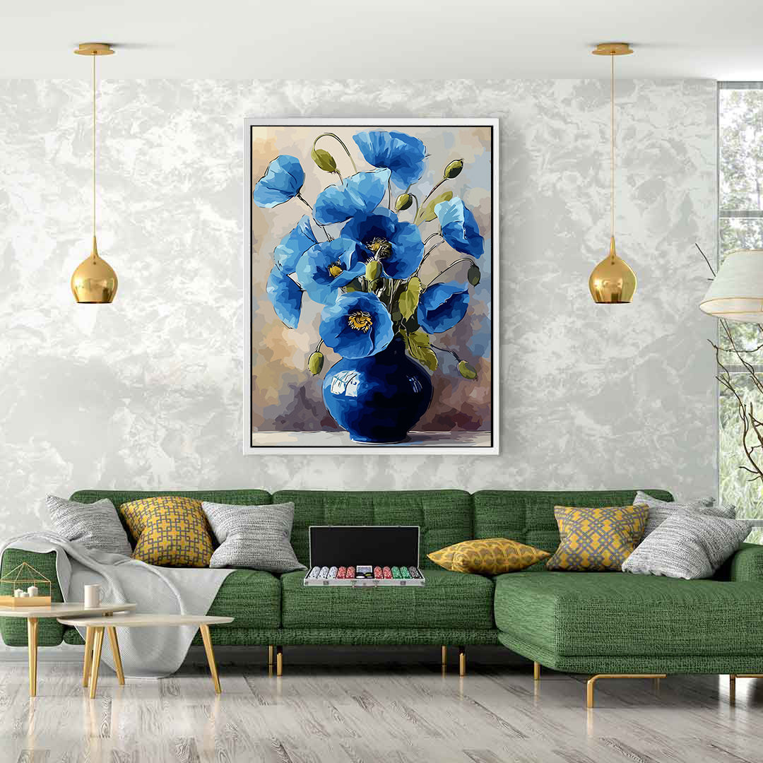 Pictura pe Numere – soapte de azur in amurg 6502