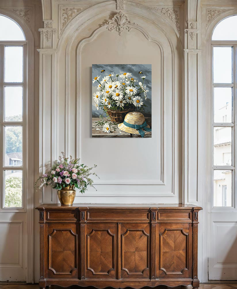 Pictura pe Numere Country Daisies 6503