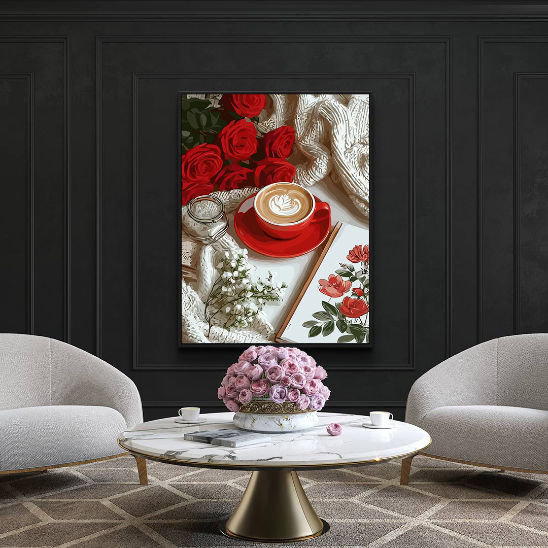 Pictura pe Numere Scena Romantica 6504