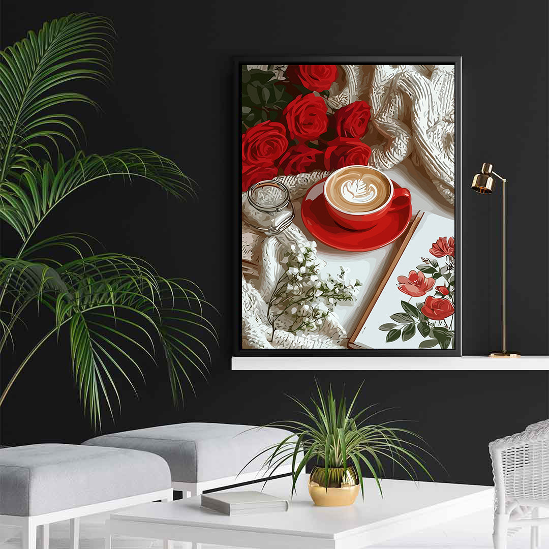 Pictura pe Numere Scena Romantica 6504