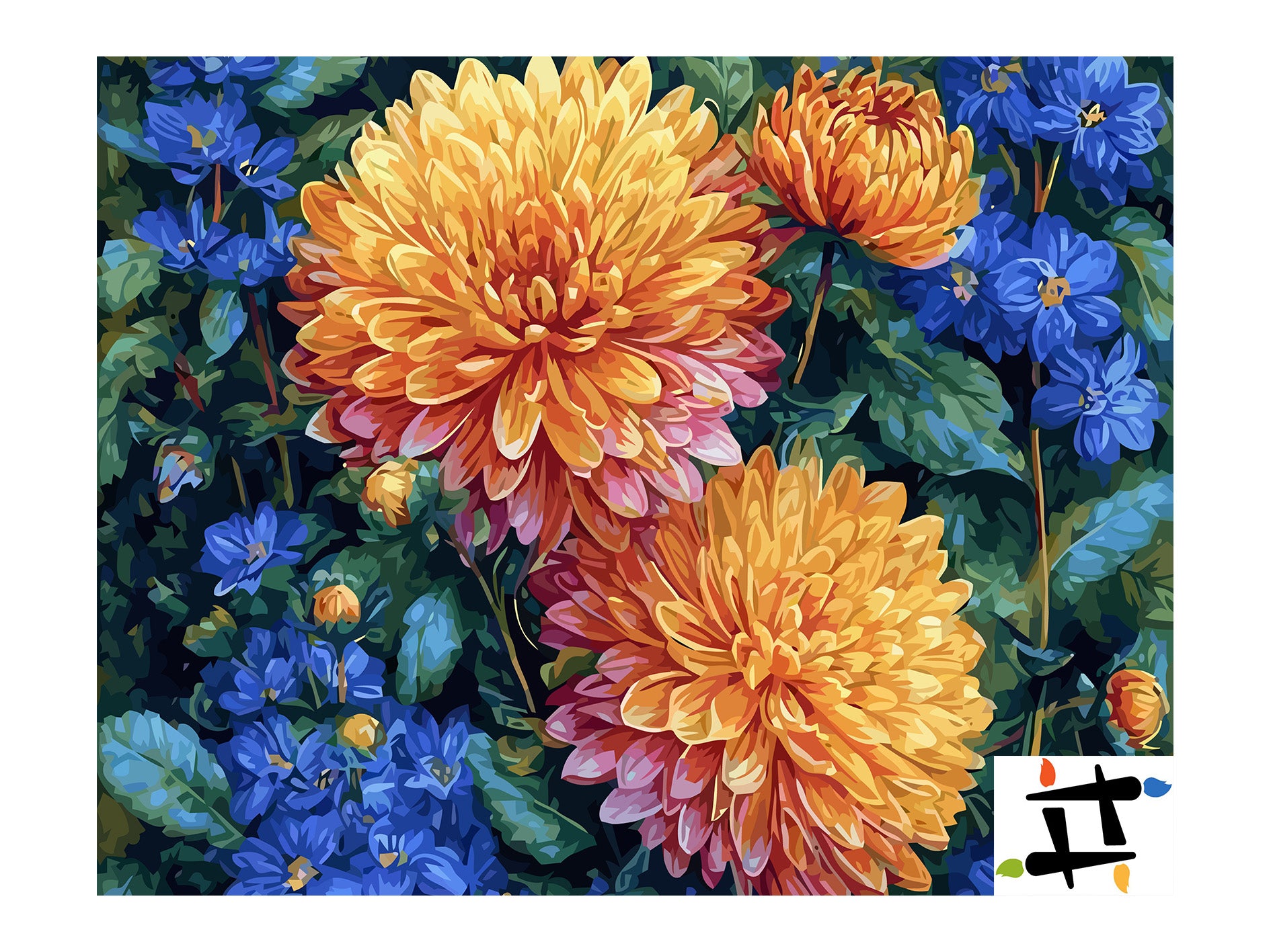 Pictura pe Numere – Contrast Solar 6524