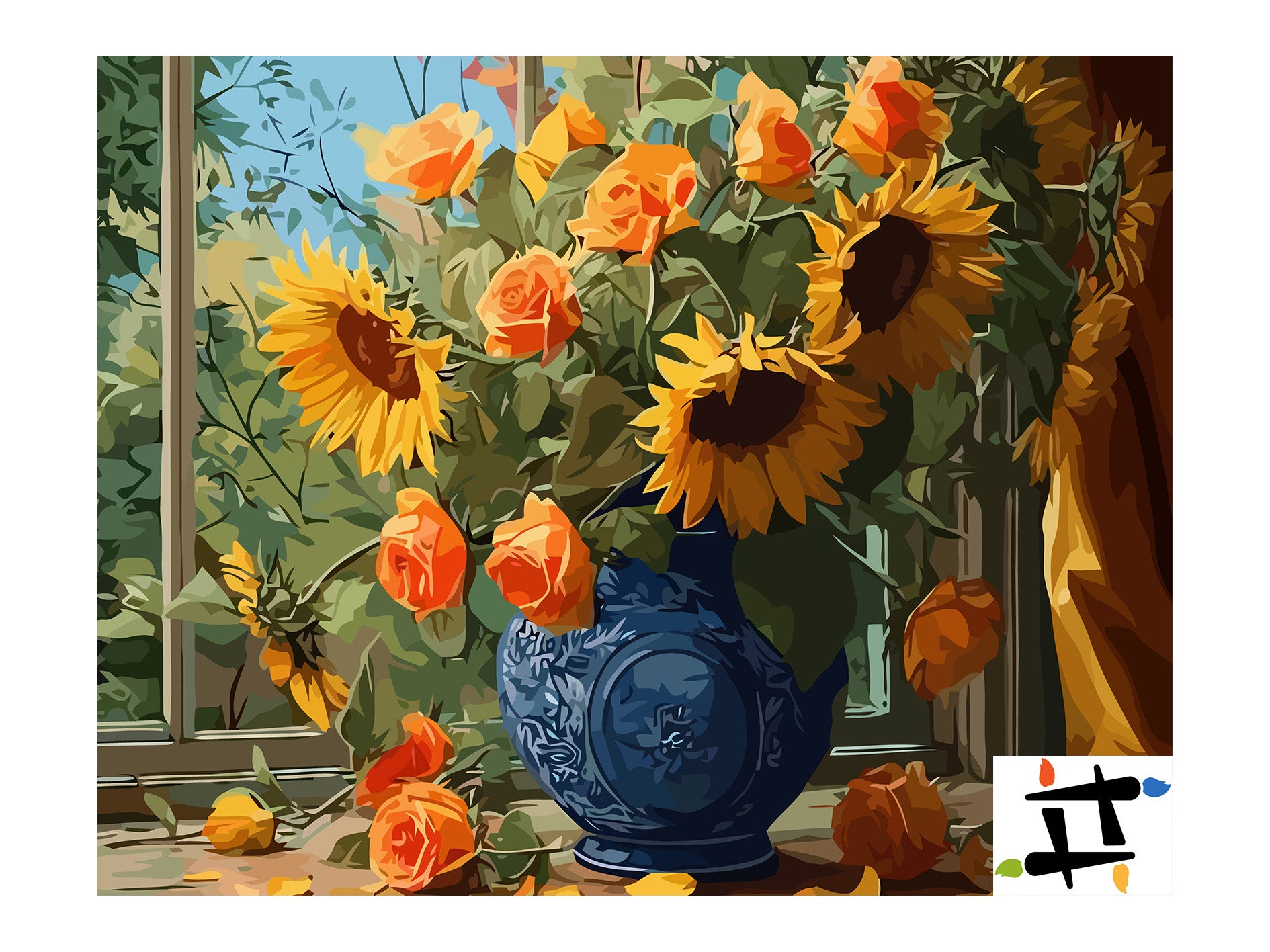 Set Pictură pe numere – Răsuflarea Dimineții 6526