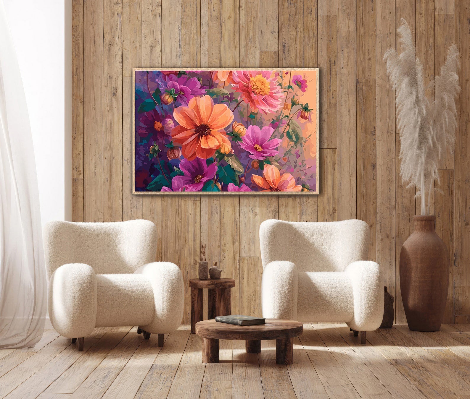 Pictura pe Numere – Dalii Colorate 6529