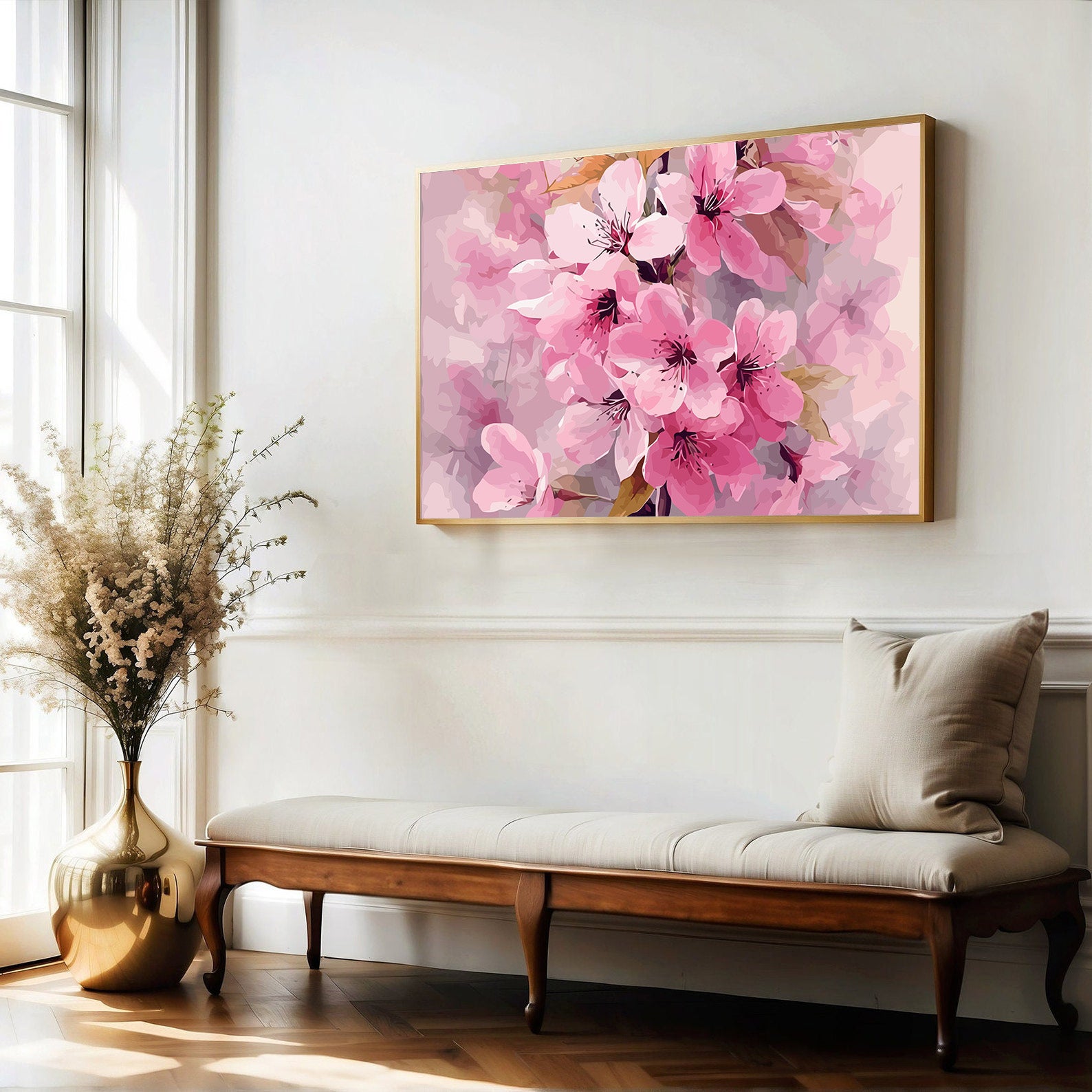 Pictura pe Numere – Flori de Sakura 6532