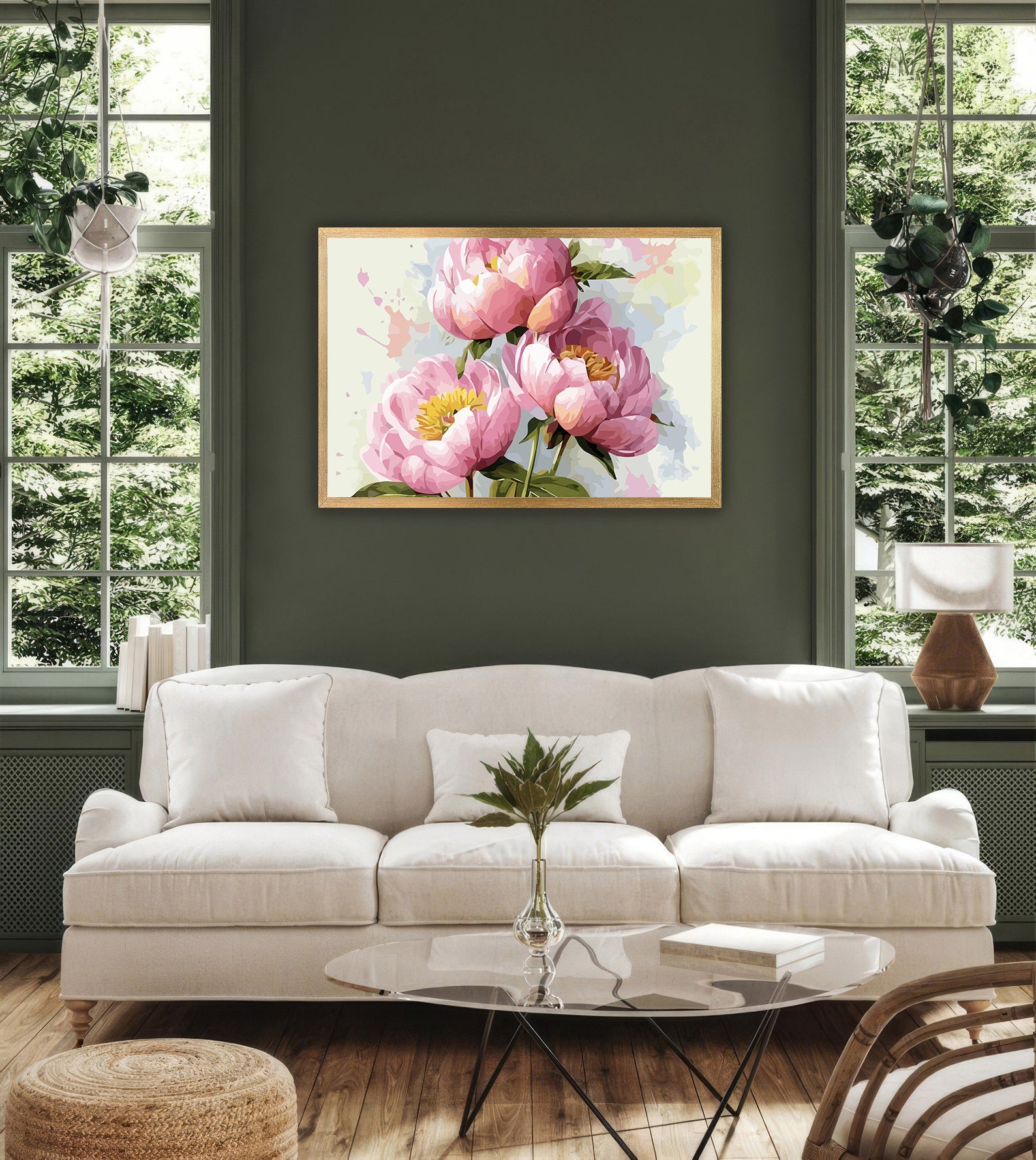 Pictura pe Numere – Triada Bujorilor 6541