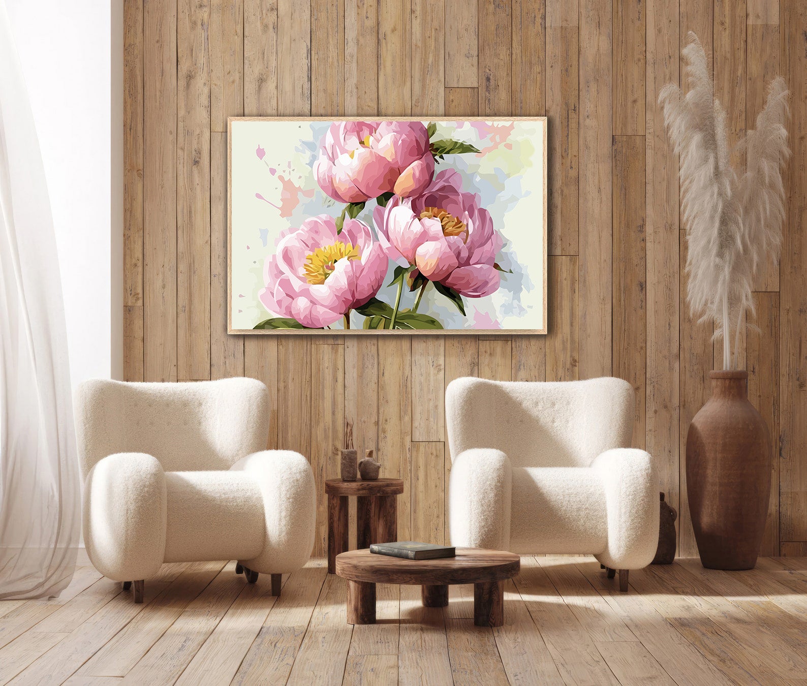 Pictura pe Numere – Triada Bujorilor 6541
