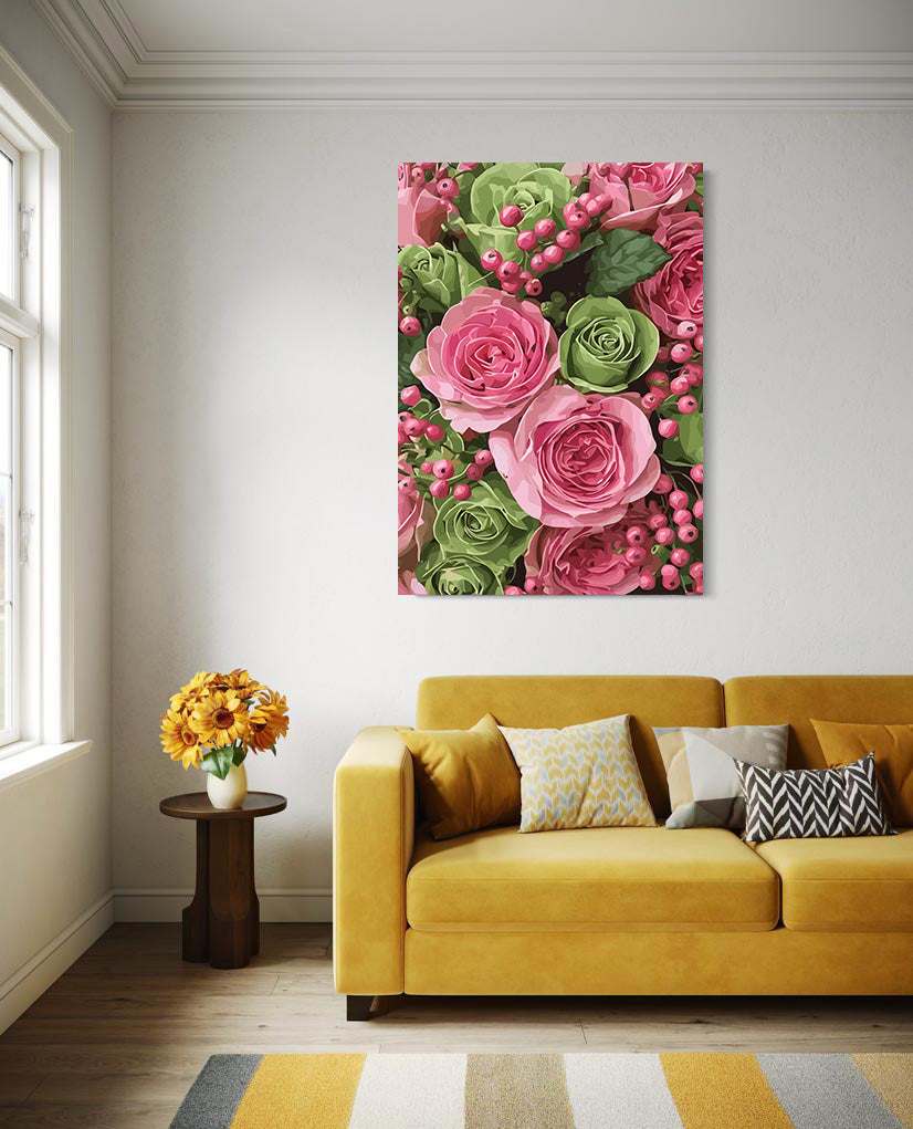 Pictura pe Numere – Buchet de Primavara 6543