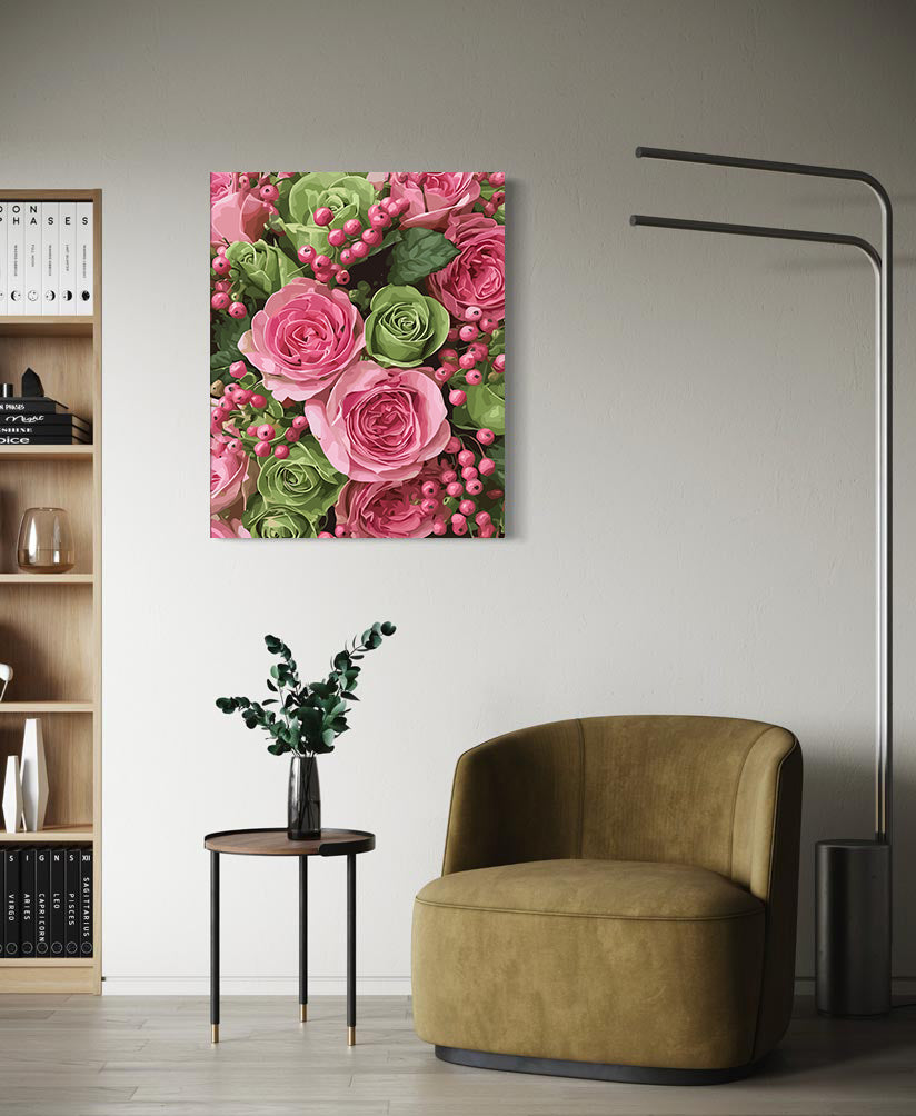 Pictura pe Numere – Buchet de Primavara 6543