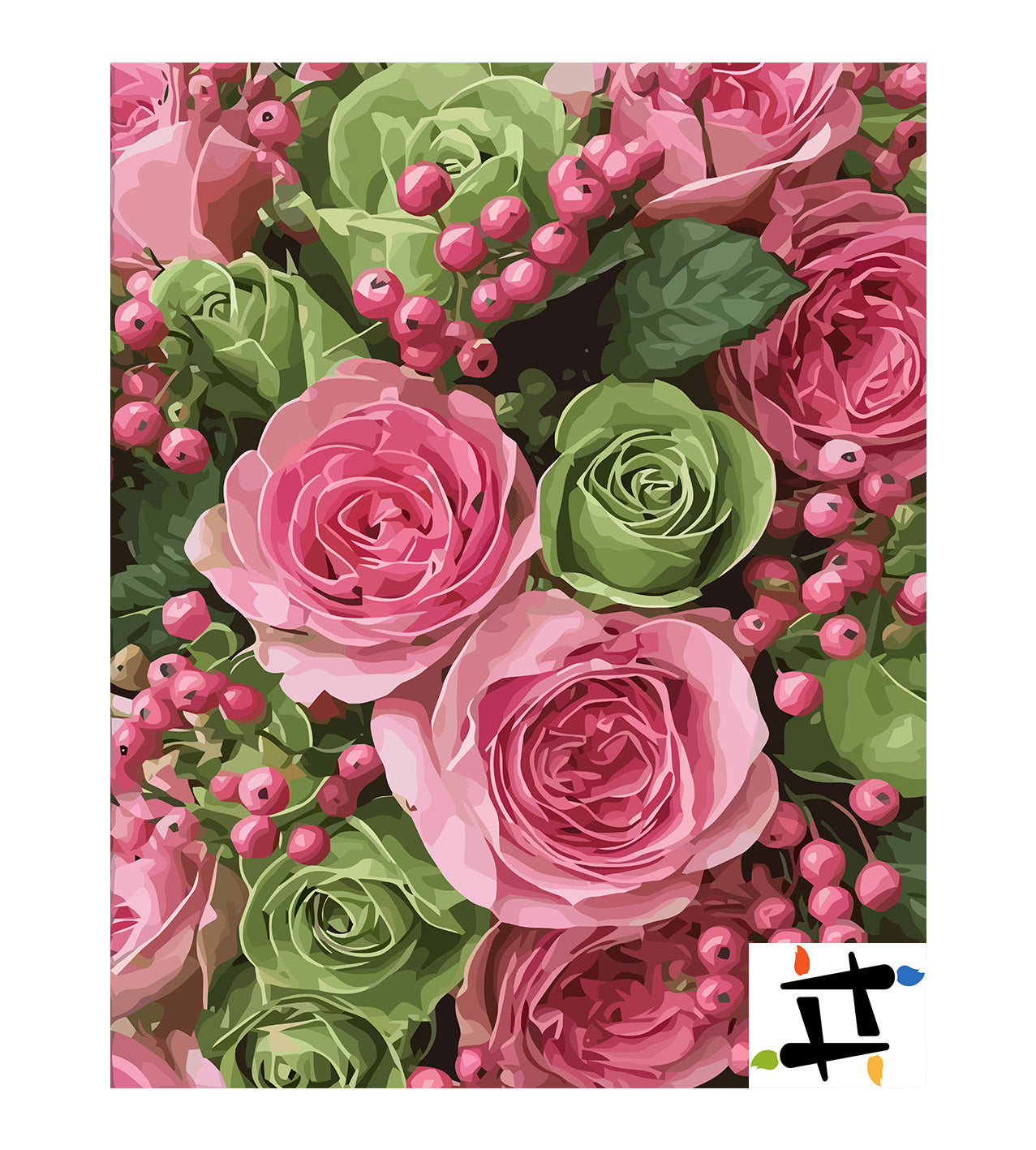 Pictura pe Numere – Buchet de Primavara 6543