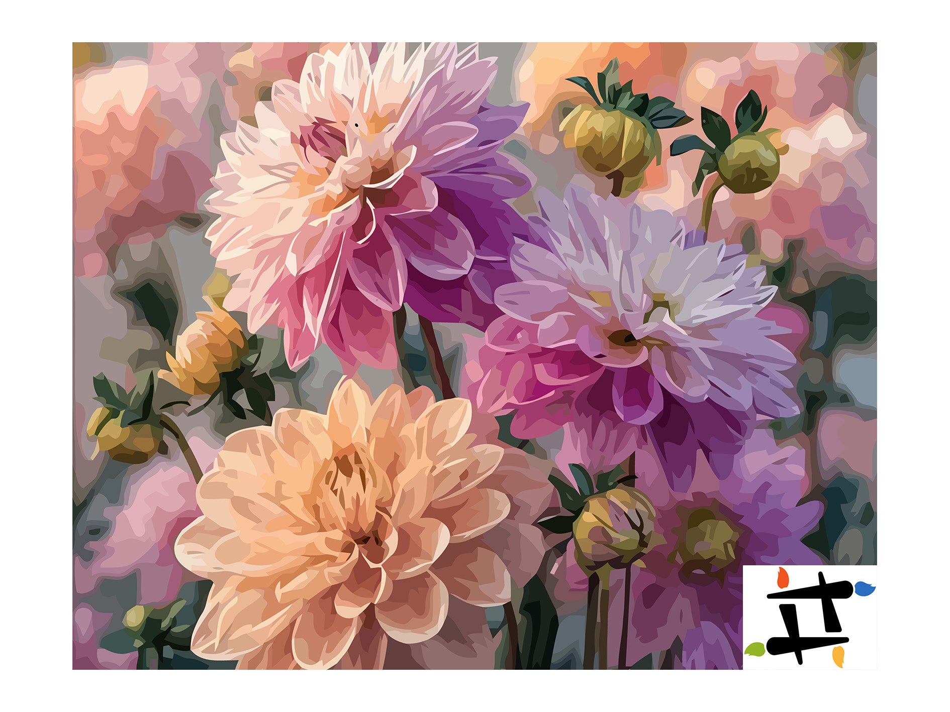 Pictura pe Numere – Contrast de Amurg 6547