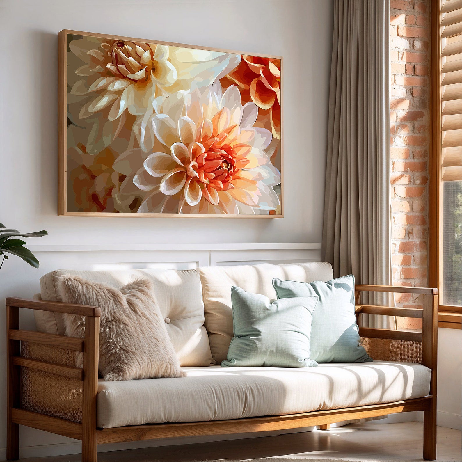 Pictura pe Numere – Caldura Daliilor 6551
