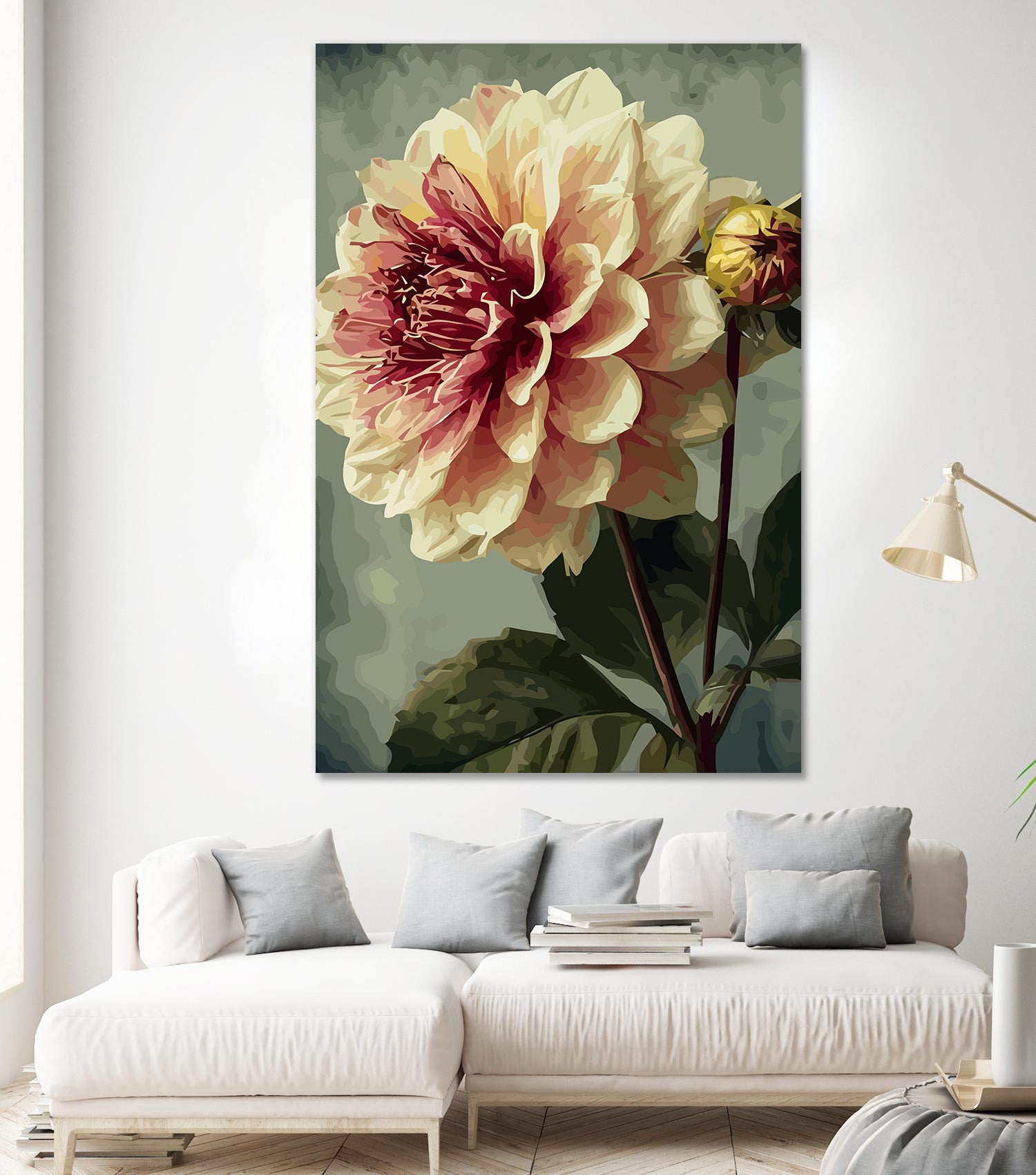 Pictura pe Numere – Inima de Fucsia 6552