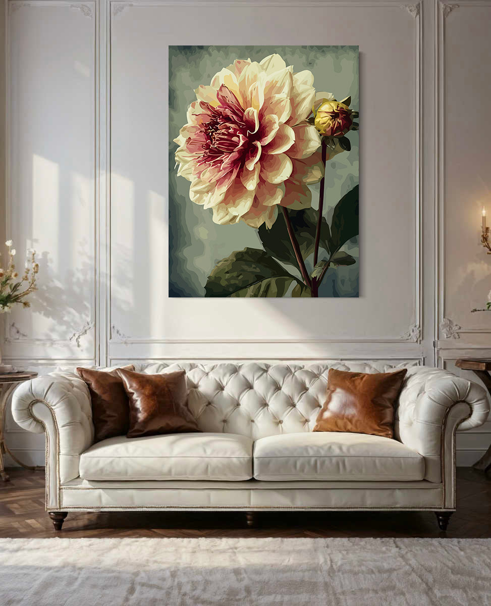 Pictura pe Numere – Inima de Fucsia 6552