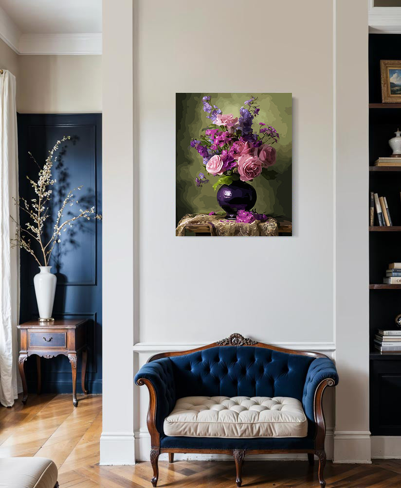 Pictura pe Numere – Ganduri Catifelate 6556