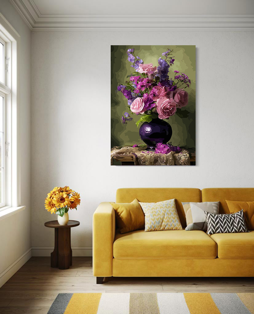 Pictura pe Numere – Ganduri Catifelate 6556