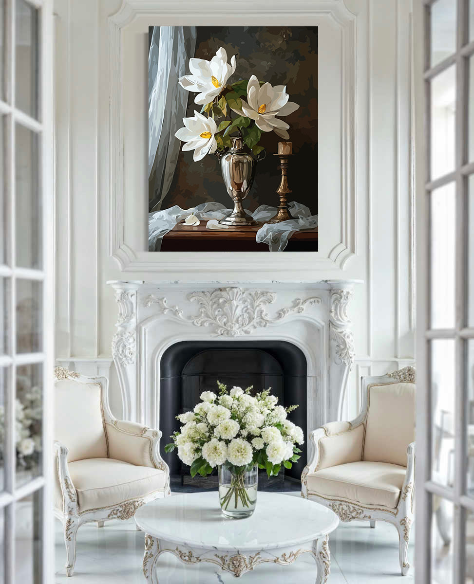 Pictura pe Numere – Inima de Aur a Magnoliei 6572
