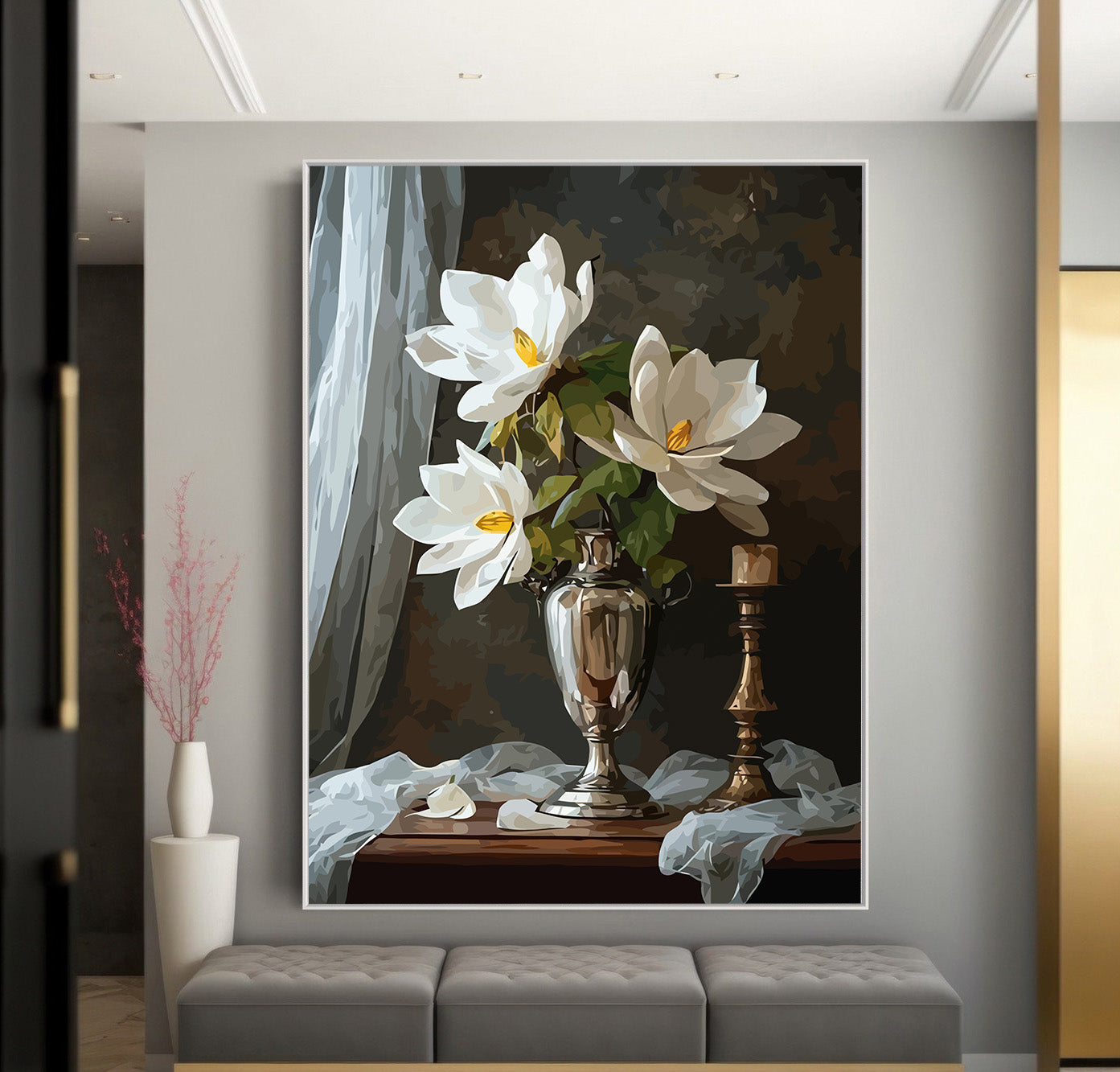 Pictura pe Numere – Inima de Aur a Magnoliei 6572