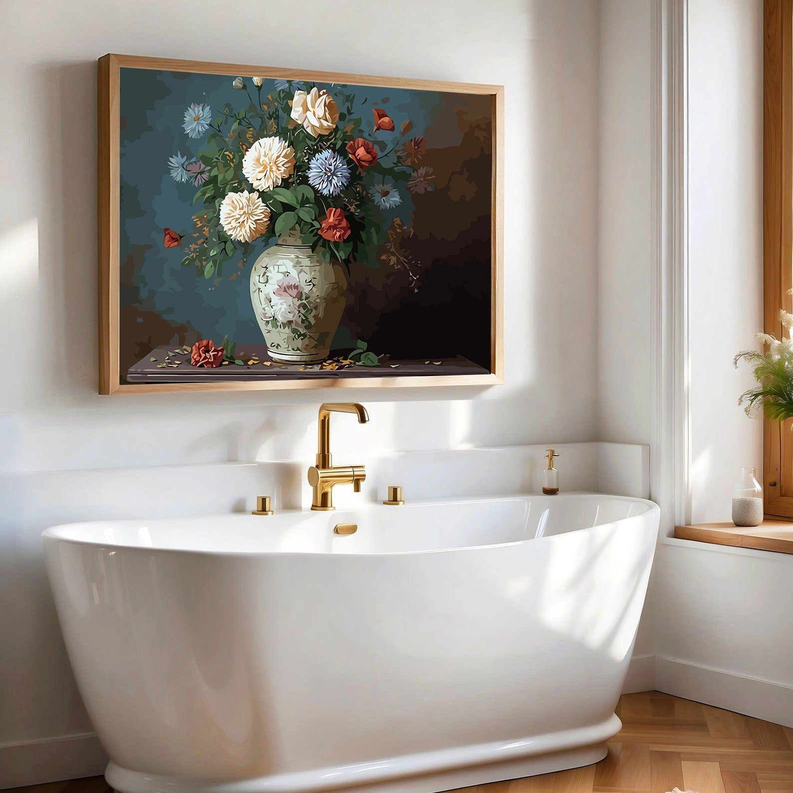 Pictura pe Numere – Inima de Aur a Magnoliei 6572