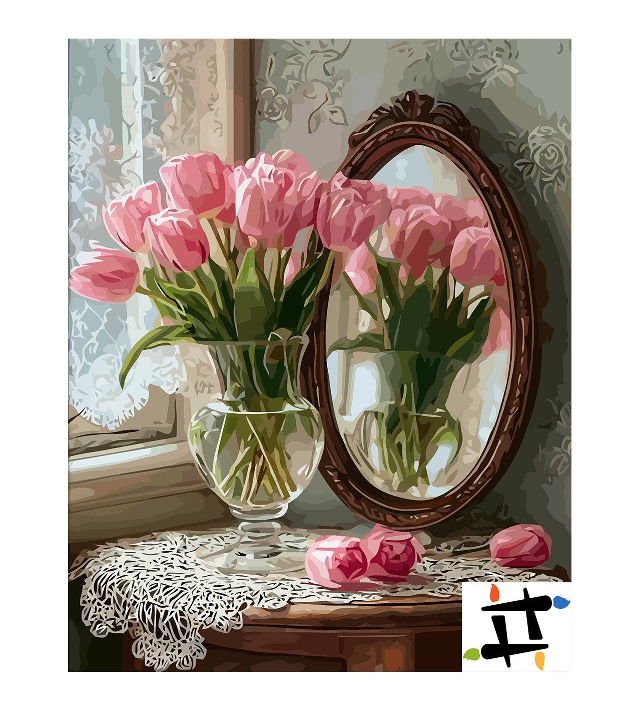 Pictura pe Numere – Reflexii de Primavara 6574