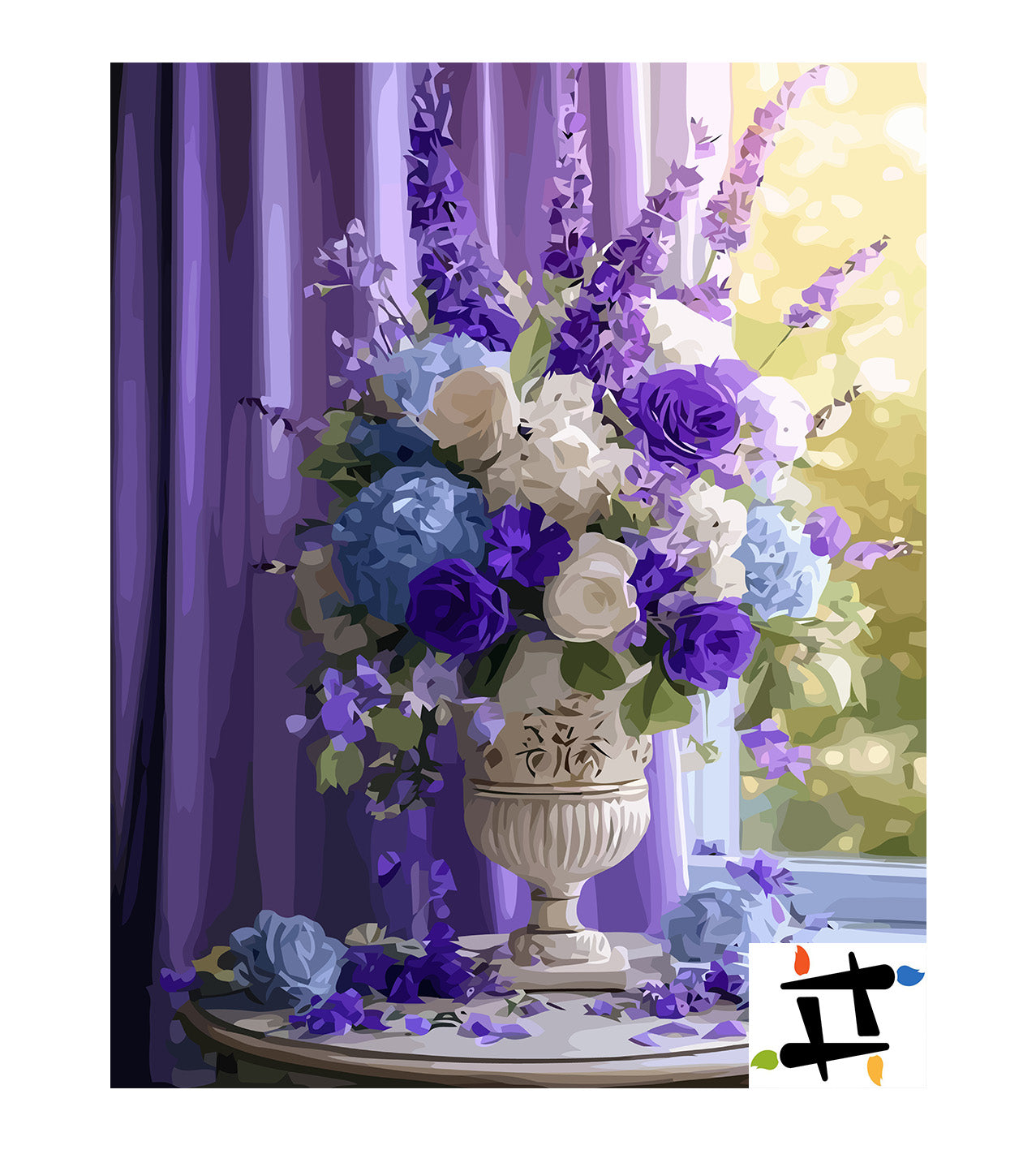 Set Pictură pe numere – Esență de seninătate 6578