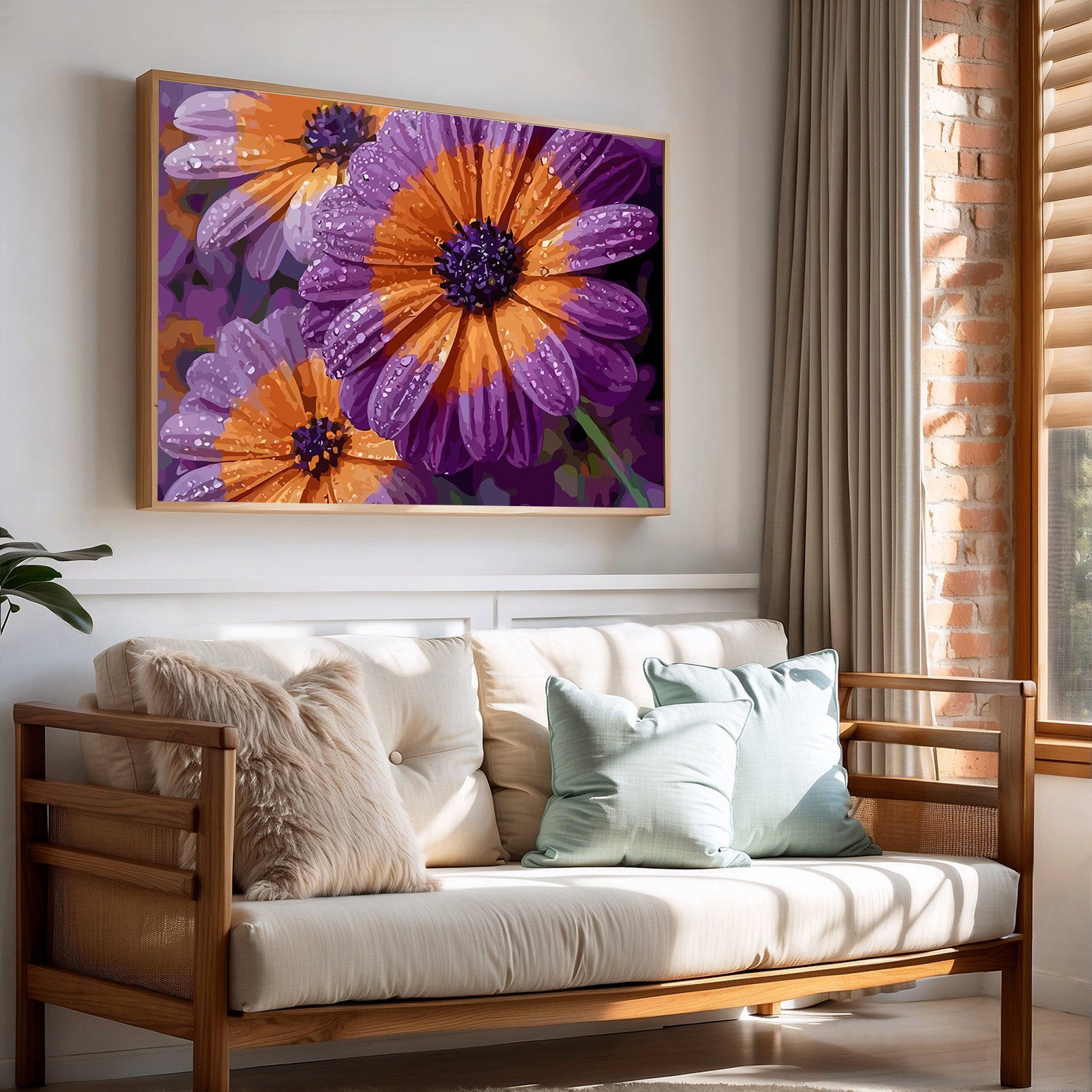 Pictura pe Numere – Lumina in Indigo 6581