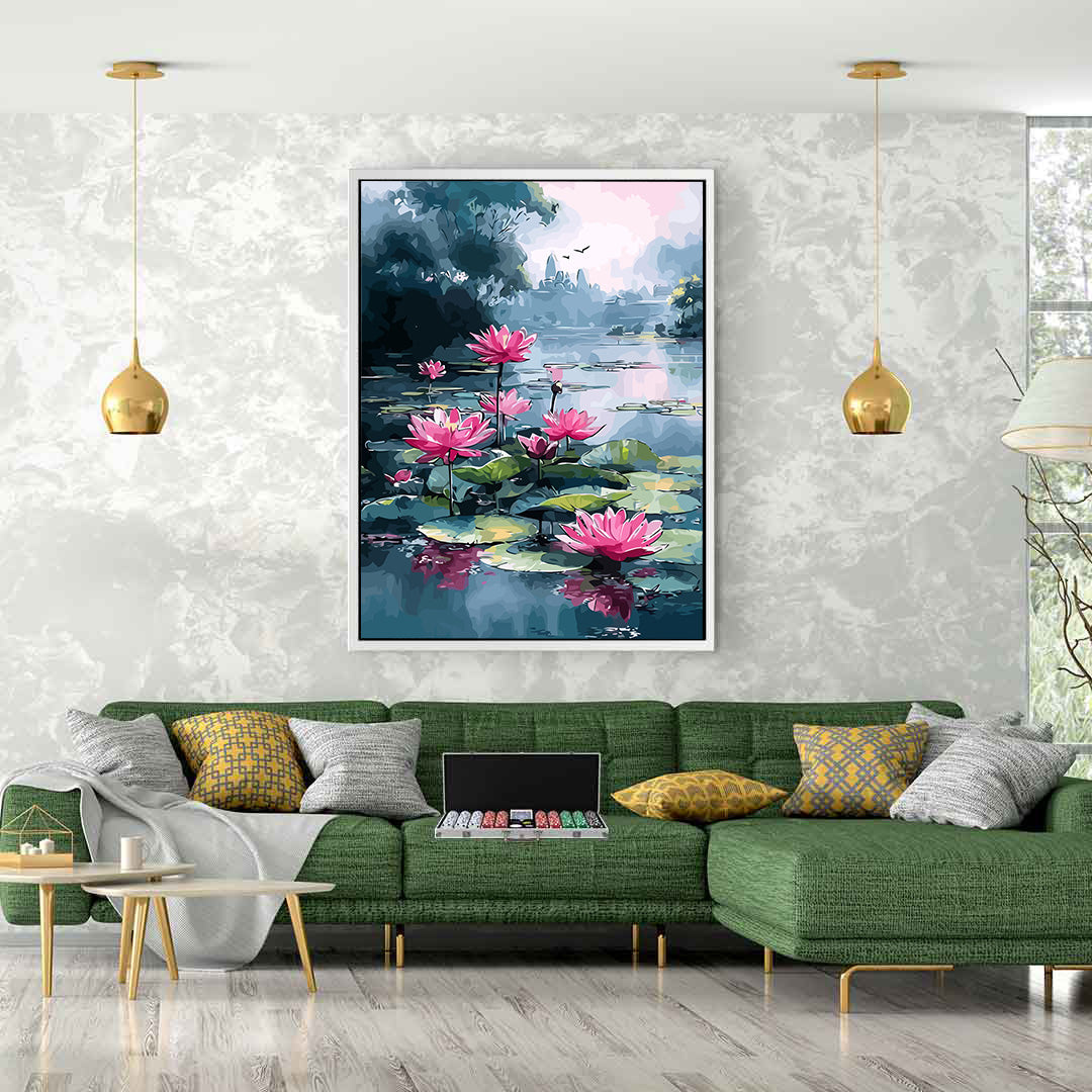 Pictura pe Numere – Regatul nuferilor 6584