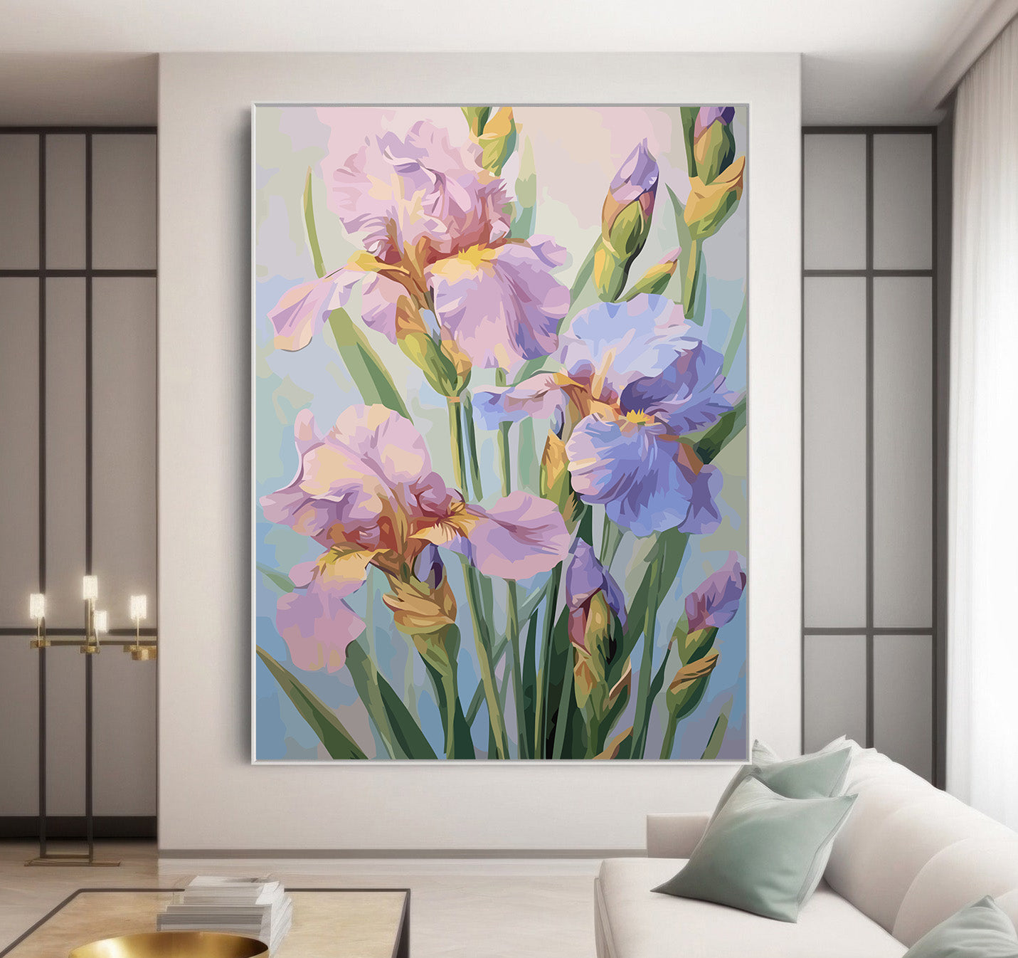 Pictura pe Numere – Petale de Matase 6588