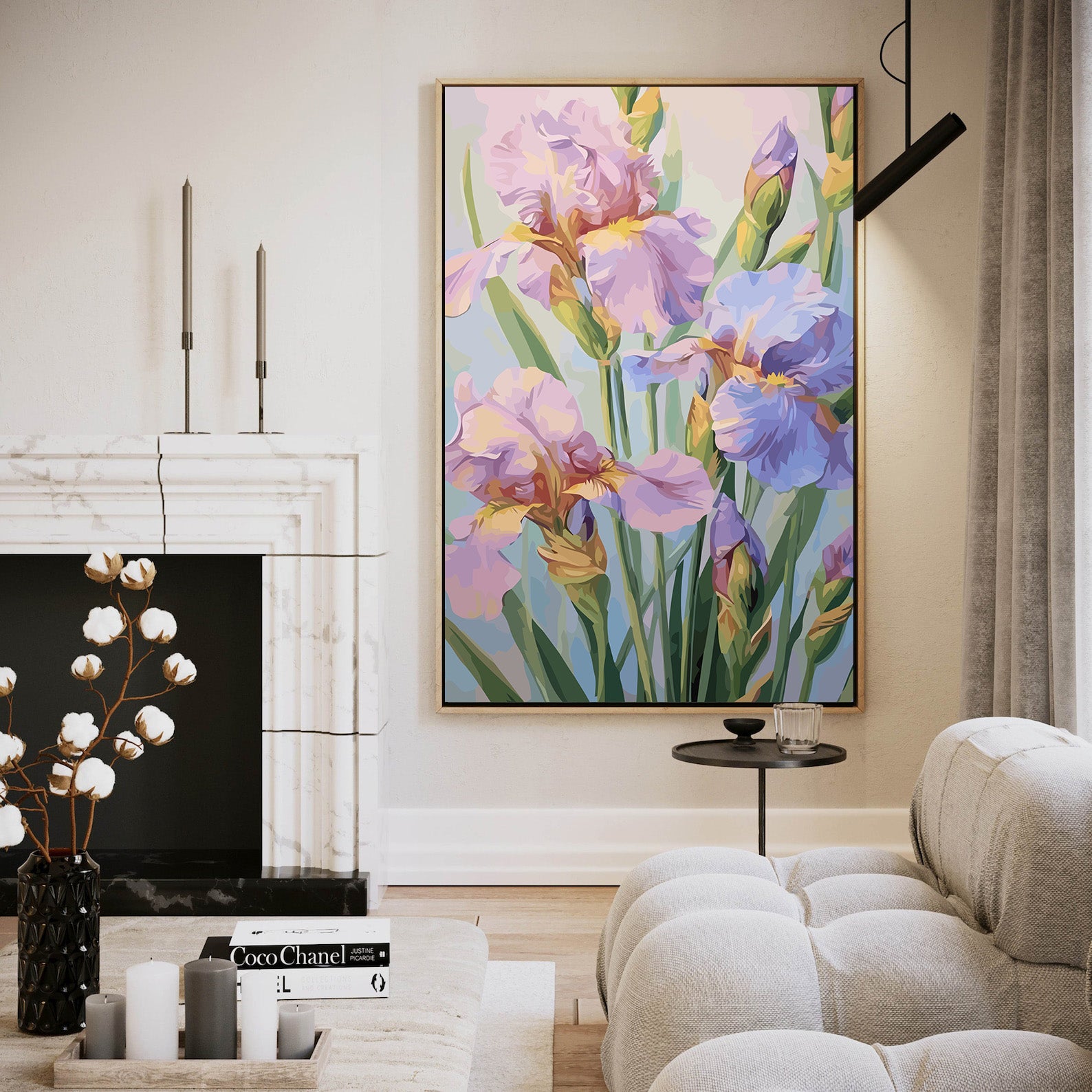 Pictura pe Numere – Petale de Matase 6588